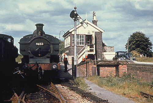 9653 at Brize Norton & Bampton in 1962