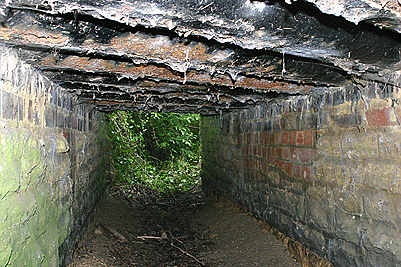 Barlow rail on a bridge between Lechlade and Fairford