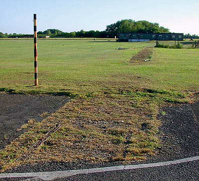 Section of track within RAF Brize Norton