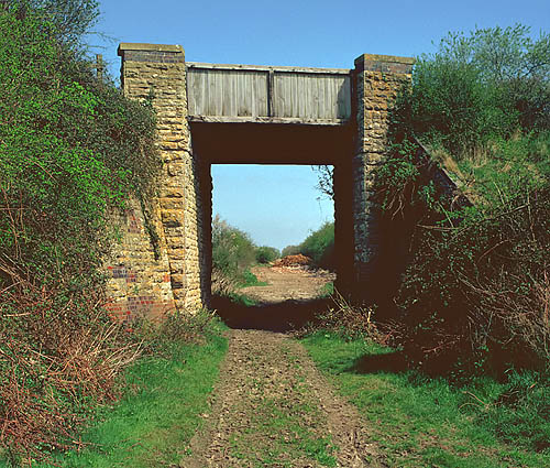 Calcroft Lane Bridge in 1980