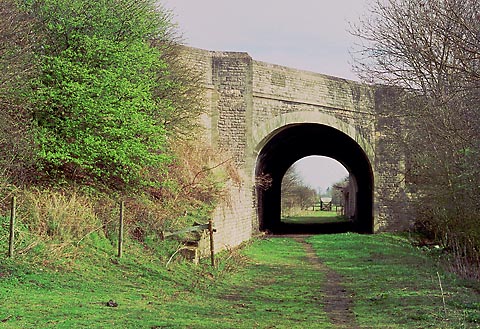 Cassington A40 bridge in 1989