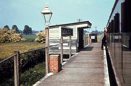 Cassington Halt in 1962