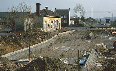 Eynsham station in 1985