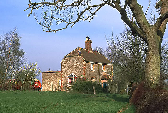 Little Faringdon Crossing in 1990