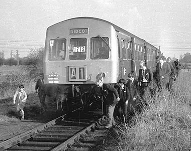 RCTS 'Thames-Cherwell' railtour at Witney 11 April 1970