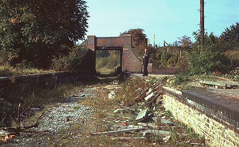 Witney station after closure